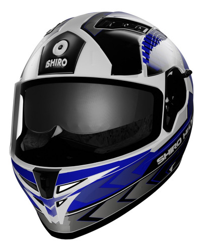 Casco Moto Shiro Sh600 Blade Doble Visor Cuota Devotobikes