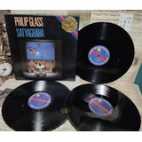 Lp Philip Glass Satyagraha Album Completo 3 Vinilos