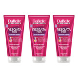 Oleo Capilar Creme Dabelle 190ml Resgata Fios-kit C/3un