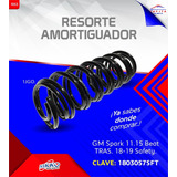 Jgo Resorte Amortiguador Tras Izq/der Beat 18-21 Spark11-17