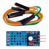 Sensor De Temperatura Y Humedad Dht11 C/jumpers Arduino Pic 