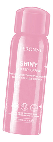 Hair Body Glitter Spray 60ml, Fácil De Usar, Durable