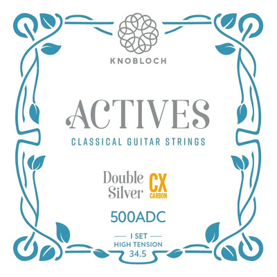 Cuerdas Guitarra Clásica Knobloch Actives Carbon Fluorocarbono 6u