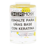 Esmalte Para Uñas Base Con Keratina 10ml Cherimoya Manicura