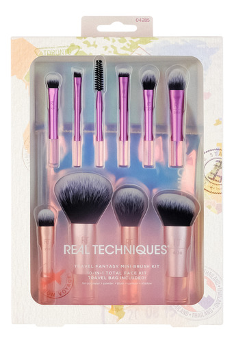 Kit De Pincéis Real Techniques Travel Fantasy Mini Brush