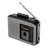 Reproductor De Casete Ezcap233 Portátil Con Radio Am Fm