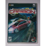 Need For Speed Carbon Pc Dvd