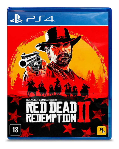 Jogo Red Dead Redemption 2 - Ps4 - Mídia Física