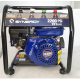 Hidrolavadora A Gasolina 2200psi 5.5hp 154bar Synergy Color Azul/negro Frecuencia 60