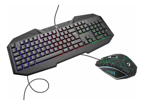 Kit Gamer Con Mouse, Teclado Y Audífonos Con Micrófono Green