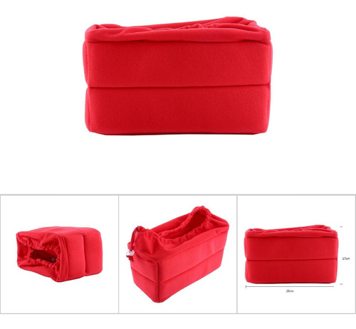 Bolsa Protectora De Terciopelo Para Cámara Réflex Digital, A