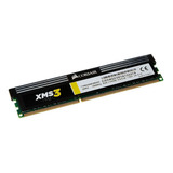 Memoria Ram Xms3 Color Negro  4gb 1 Corsair Cmx4gx3m1a1333c9