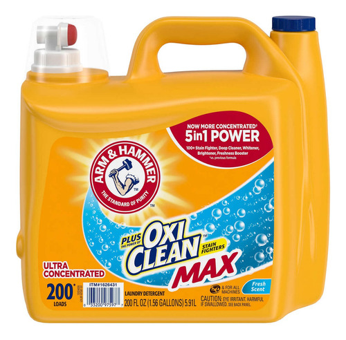 Detergente Arm & Hammer  5.91l 200 Lav - L