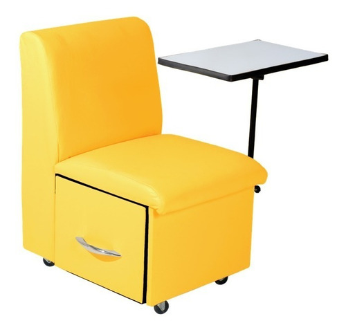 Cadeira Manicure Cirandinha Amarela
