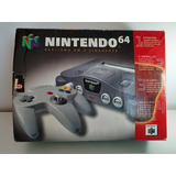 Nintendo 64 Na Caixa Modelo Gradiente.