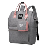 Mochila Cartera Mujer Everlast Con Llavero Apta Laptop 15,6