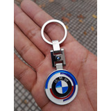 Llavero Premium Bmw Metalico Doble Lado