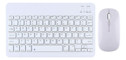 Kit Teclado + Mouse Bluetooth Compu Notebook Celular Tablet