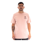 Polera Manga Corta Hombre Hang Loose Sirens Collection Rosa