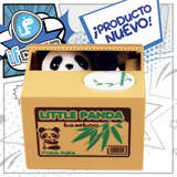 Alcancia Roba Monedas Panda Musical Tragamodedas