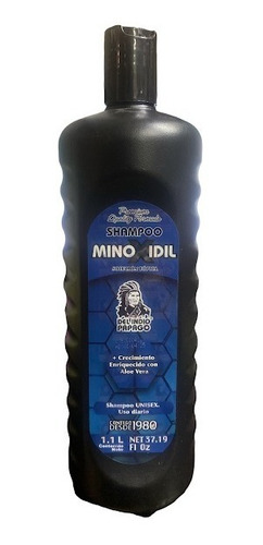 Shampoo Minoxidil Con Aloe Vera 1.1 L Del Indio Papago