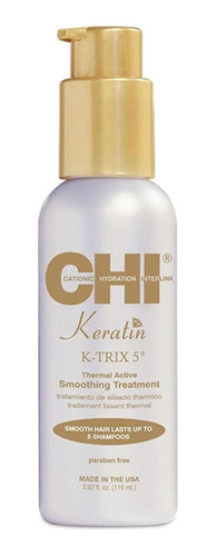 Chi Keratin K-trix 5 Tratamiento De Alisado Termico 116ml