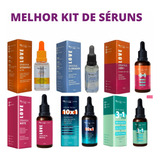 Kit C/6 Melhores Serum Facial Ácido Hialurônico Vitamina C B