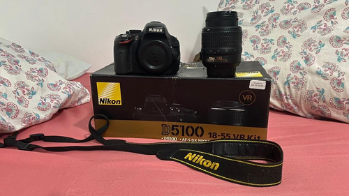  Nikon D5100 Dslr Cor  Preto