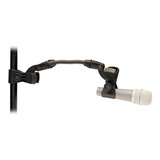 Soporte Clamp Microfono Bateria Hm12cb Superlux 16cm