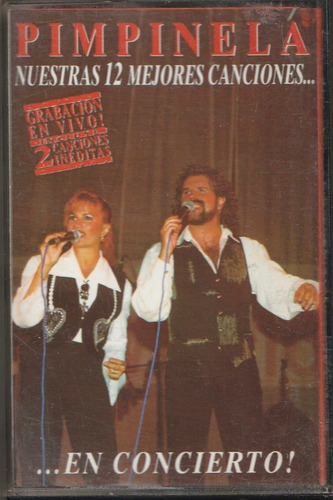 Pimpinela - Nuestras 12 Mejores Canciones (1993) Cassette Ex