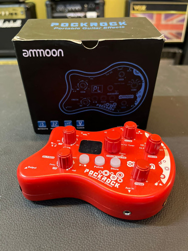 Pedal Ammoon Pockrock Portable Guitar Effects - Usado!