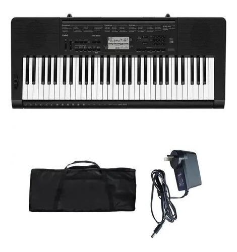 Teclado Sensitivo Casio Ctk3500 Fuente Funda Open Music Tm