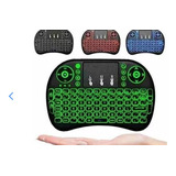 Mini Teclado Wireless Touch Pad Android Tv Box Smart Com Led