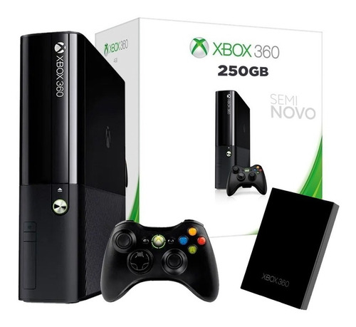Microsoft Xbox 360 Super Slim 250gb Na Caixa