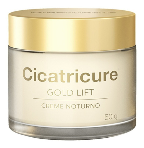 Creme Facial Gold Lift Noturno Reduz Rugas 50g Cicatricure T