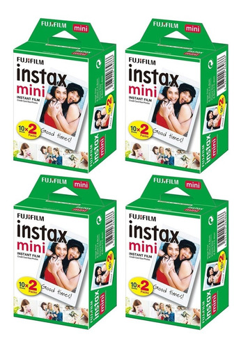Pack Fuji 80 Fotos Instant Film P/instax Mini 7 8 9 10 11