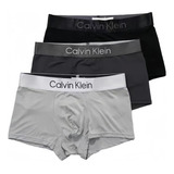 Pack 3 Hombre Boxer Calvin&klein 100% Original Caja De Lujo