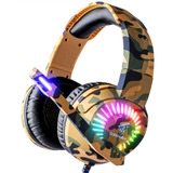 Fone Ouvido Pc Gamer Headset Over-ear Led Aux P2 Usb