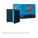 12 Fibras Esponja Azul Scotch-brite Antirrayas