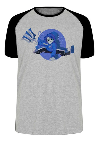 Camiseta Luxo Undertale Osso Caveira Game Jogo Android Arcad