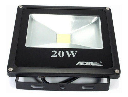 Reflector Led Cob Extra Plano 20w Blanco Adir 2452 Ip67