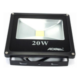 Reflector Led Cob Extra Plano 20w Blanco Adir 2452 Ip67