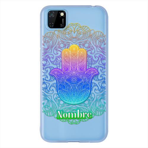 Funda Huawei Antigolpes Mano Fátima Personalizada Tu Nombre