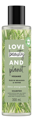  Love Beauty & Planet Shampoo Com Óleo De Melaleuca & Vetiver Energizing Detox