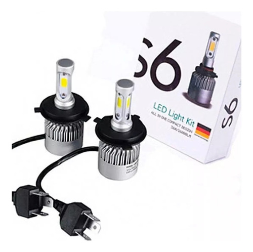 Juego De Lamparas Cree Led S6 H4 Ram