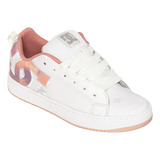 Zapatillas Dc Shoes Court Graffik Ss Blanco Logo Batik