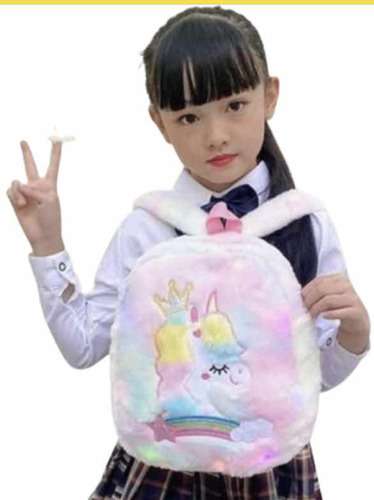 Mochila Infantil Unicórnio 