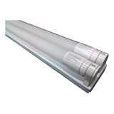 Liston Doble Tubo Led Interelec 2x18w 1,20mts Luz Fria