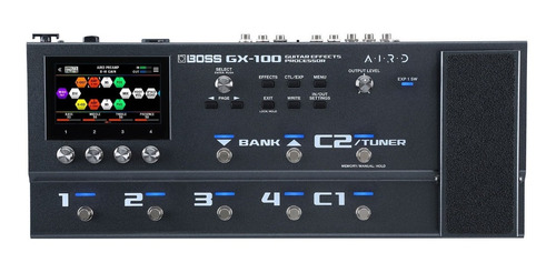 Boss Gx100 Pedalera Multiefectos Para Guitarra Bajo