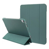 Funda Smartcover Full Para iPad 10 Gen 10.9 Ranura Pencil 11 Color Verde Obscuro